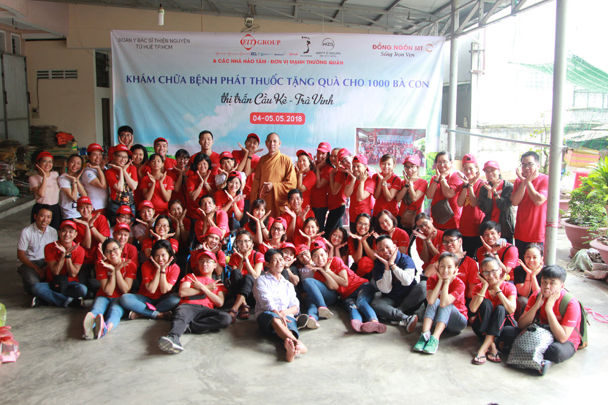 FIT offered free medical examination for 1000 people in Tra Vinh