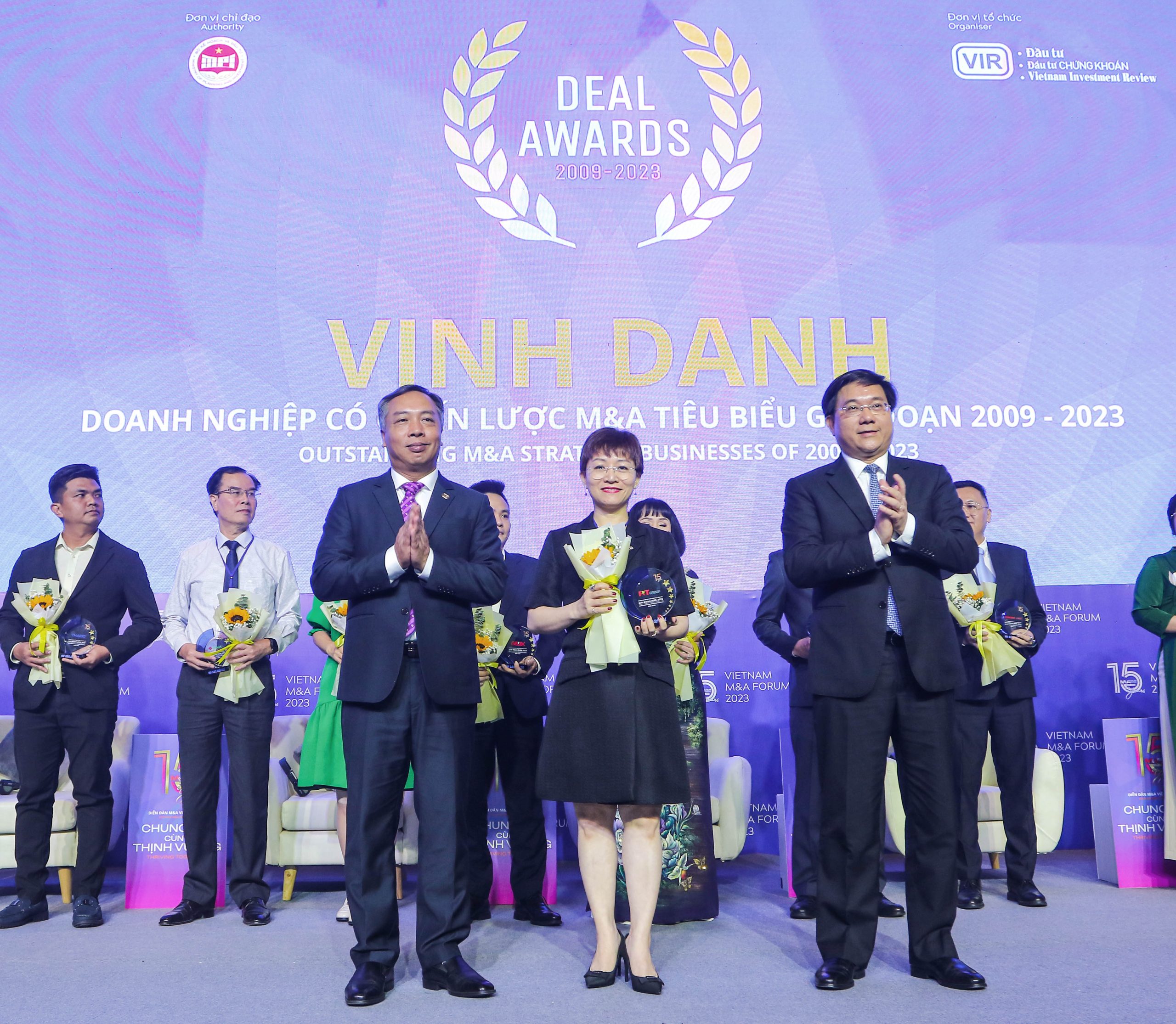 M&A Vietnam 2023 vinh danh F.I.T Group là Doanh nghiệp có chiến lược tiêu biểu giai đoạn 2009-2023