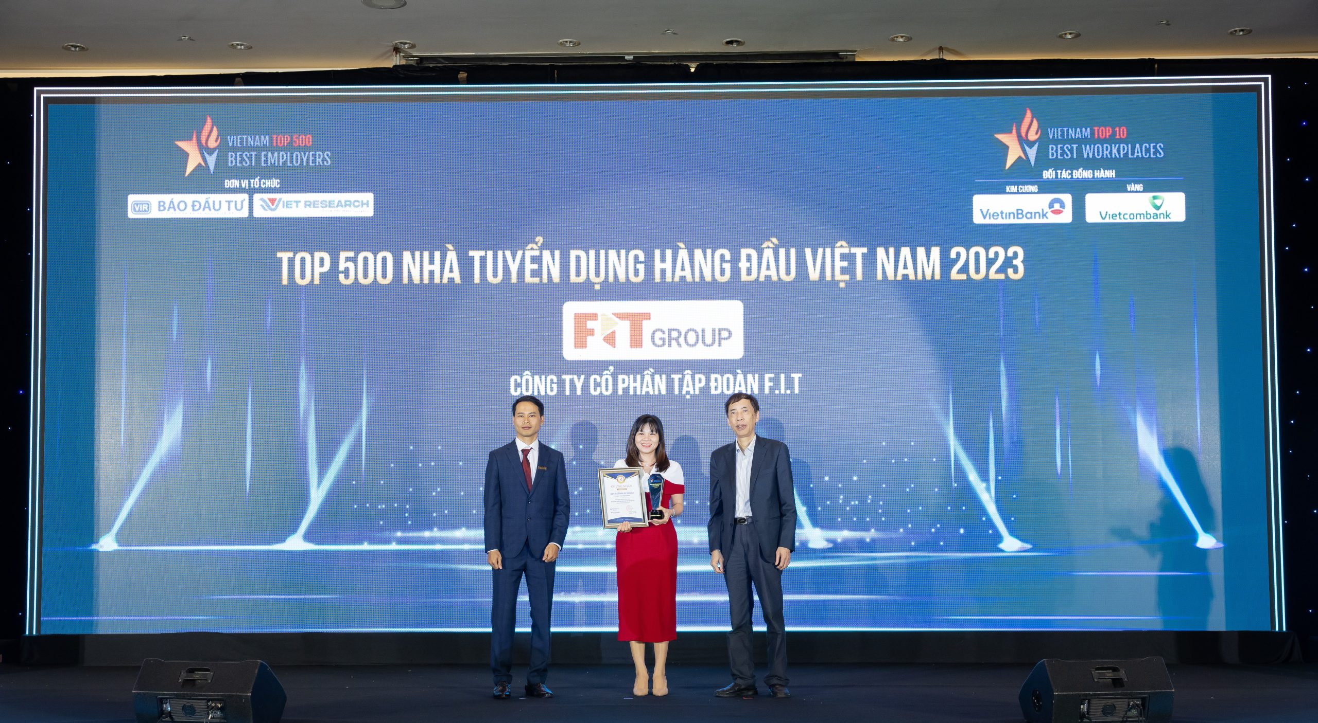 F.I.T Group continues to be honored in the Top 500 Leading Employers of Vietnam