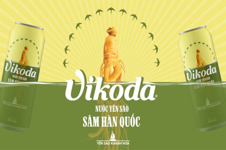 FIT Beverage ra mắt nước yến sào sâm Hàn Quốc Vikoda