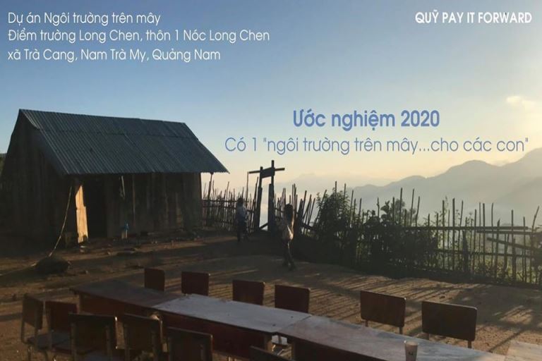 FIT accompanies by the project “The school on the cloud”, building schools for poor children in Quang Nam