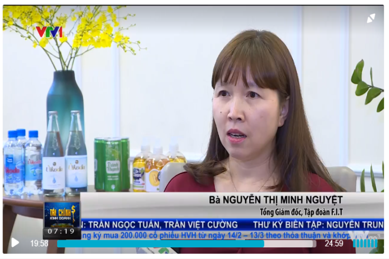 Phỏng vấn Tổng Giám đốc FIT trên Bản tin Tài chính Kinh doanh VTV1