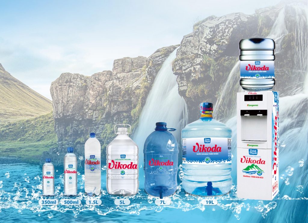 Vikoda natural mineral water gets new appearance