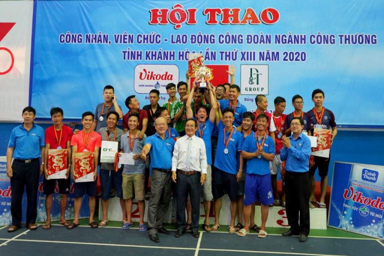 Vikoda đạt giải 3 tại Hội thao công nhân, viên chức – lao động ngành Công thương tỉnh Khánh Hòa lần thứ XIII năm 2020