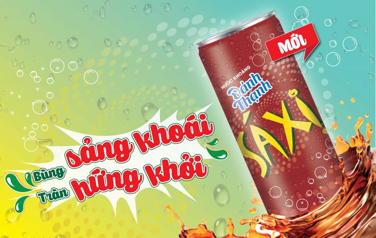 FIT Beverage: Bùng sảng khoái, tràn hứng khởi với Đảnh Thạnh Sá Xị mới