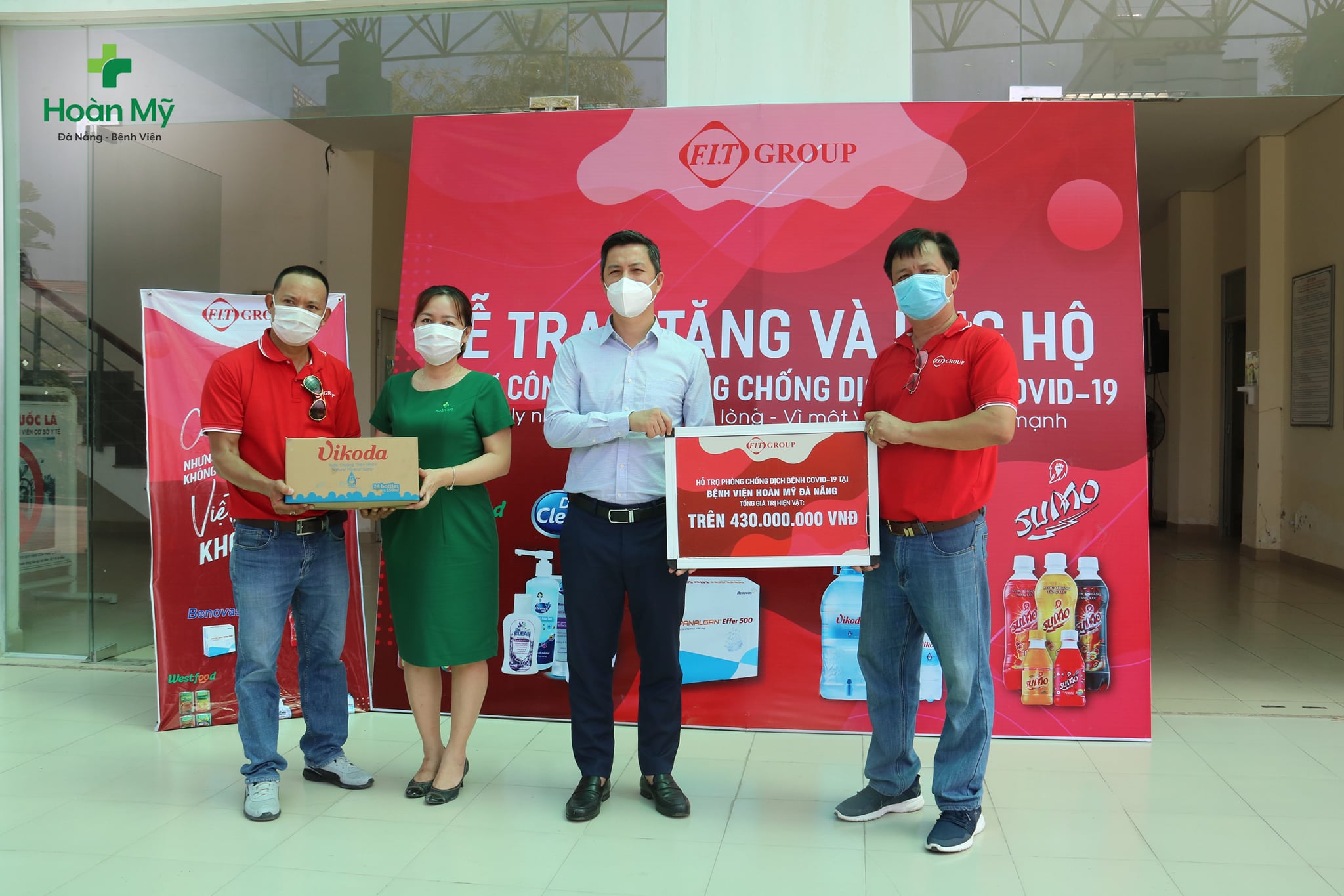 FIT Group trao quà cho Bệnh viện Hoàn Mỹ Đà Nẵng