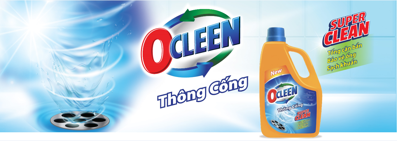 FIT Cosmetics: OCLEEN Liquid drain cleaner- Remarkable cleaning power thanks to Super Clean technology.