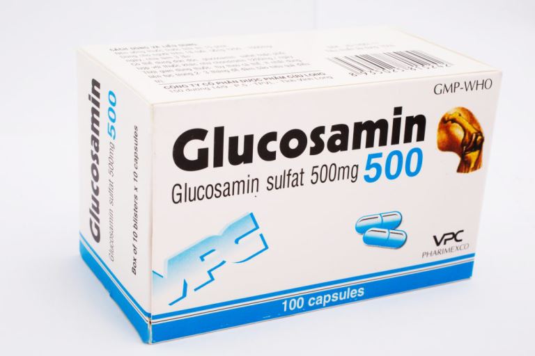 Glucosamin 500mg của DCL giảm triệu chứng thoái hóa xương khớp gối