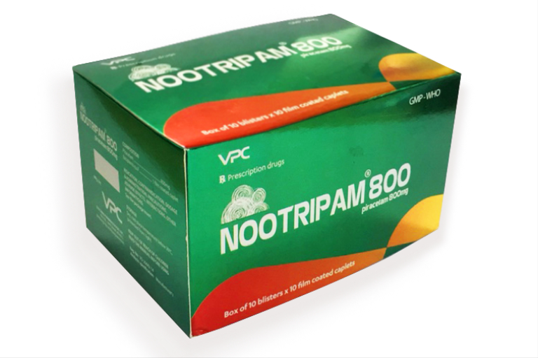 Nootripam 800 – Hỗ trợ điều trị hiệu quả suy giảm nhận thức