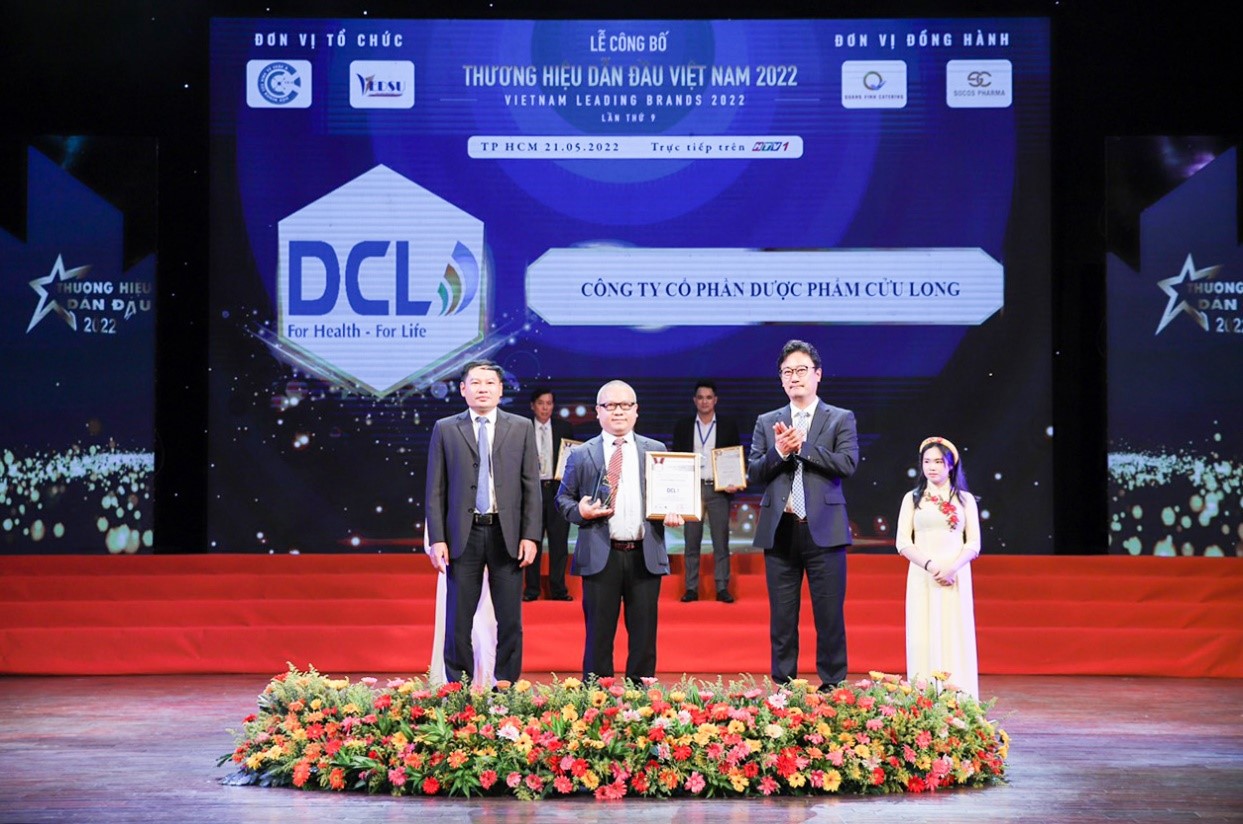 DCL lọt Top 10 Thương hiệu dẫn đầu Việt Nam 2022