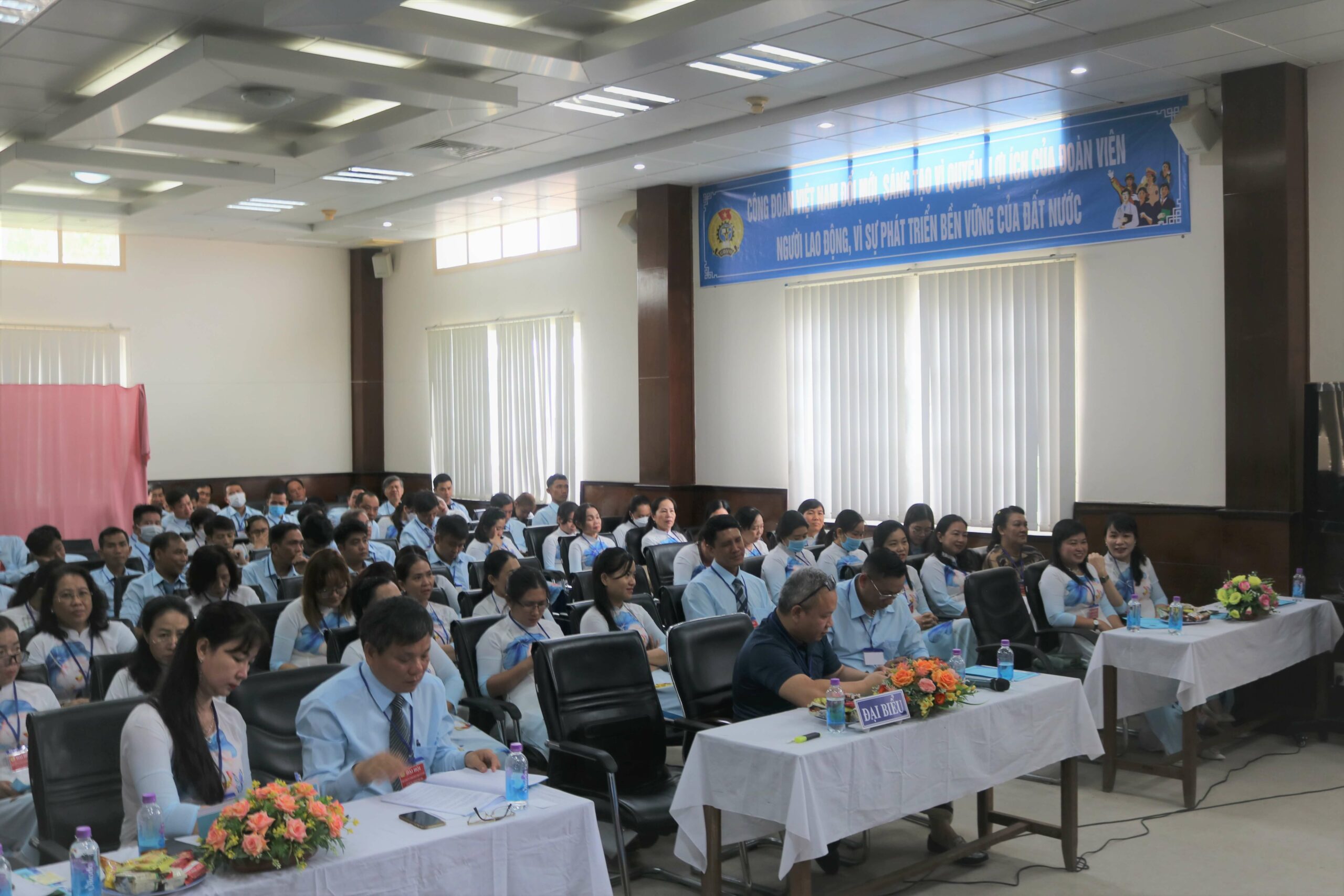 CUU LONG PHARMACEUTICAL JOINT STOCK COMPANY SUCCESSFULLY ORGANIZES THE XIII TRADE UNION CONGRESS, TERM 2023-2028