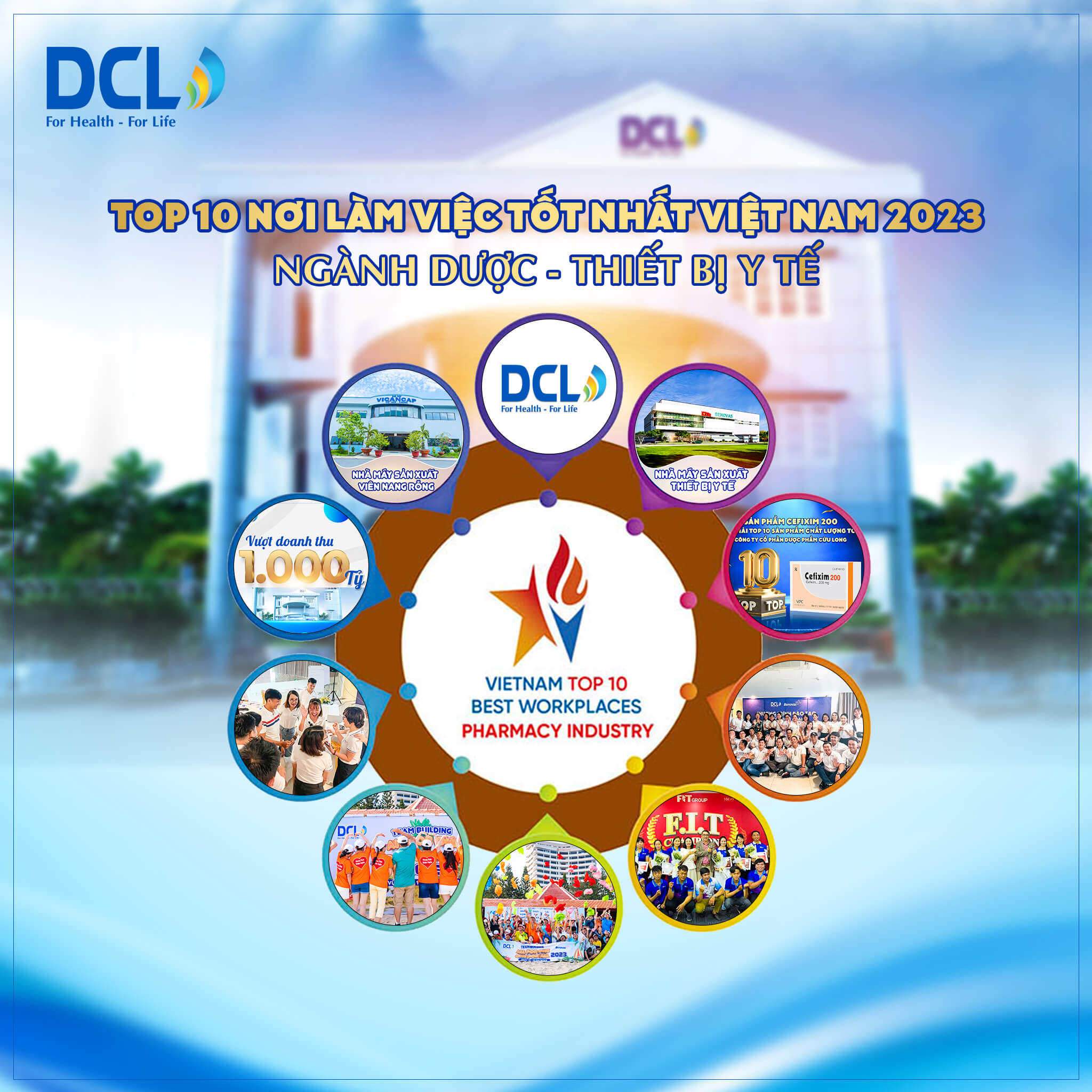 TOP 10 NOI LAM VIEC TOT NHAT VIET NAM 2023 DCL