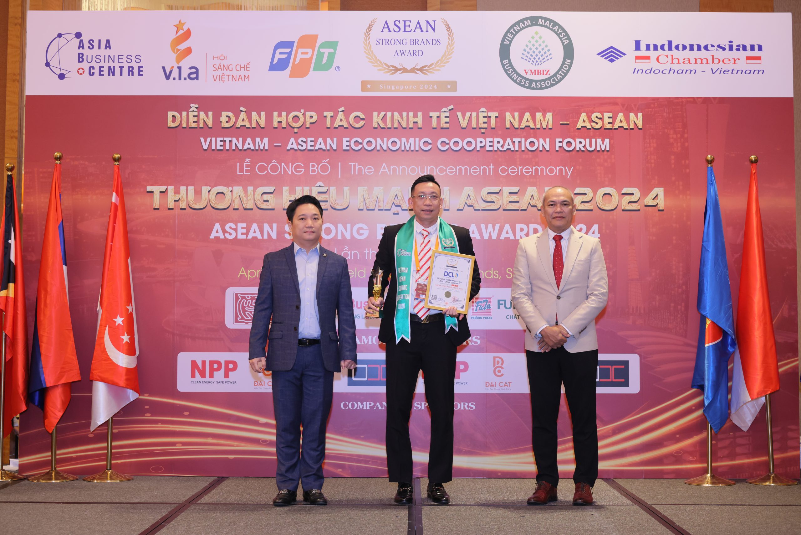 Dược Cửu Long nhận giải thưởng “Top 50 thương hiệu mạnh ASEAN 2024”