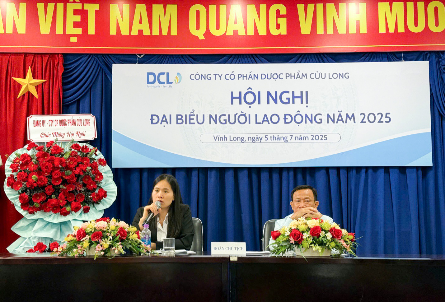 Dược Cửu Long tổ chức thành công Hội nghị Đại biểu người lao động năm 2025