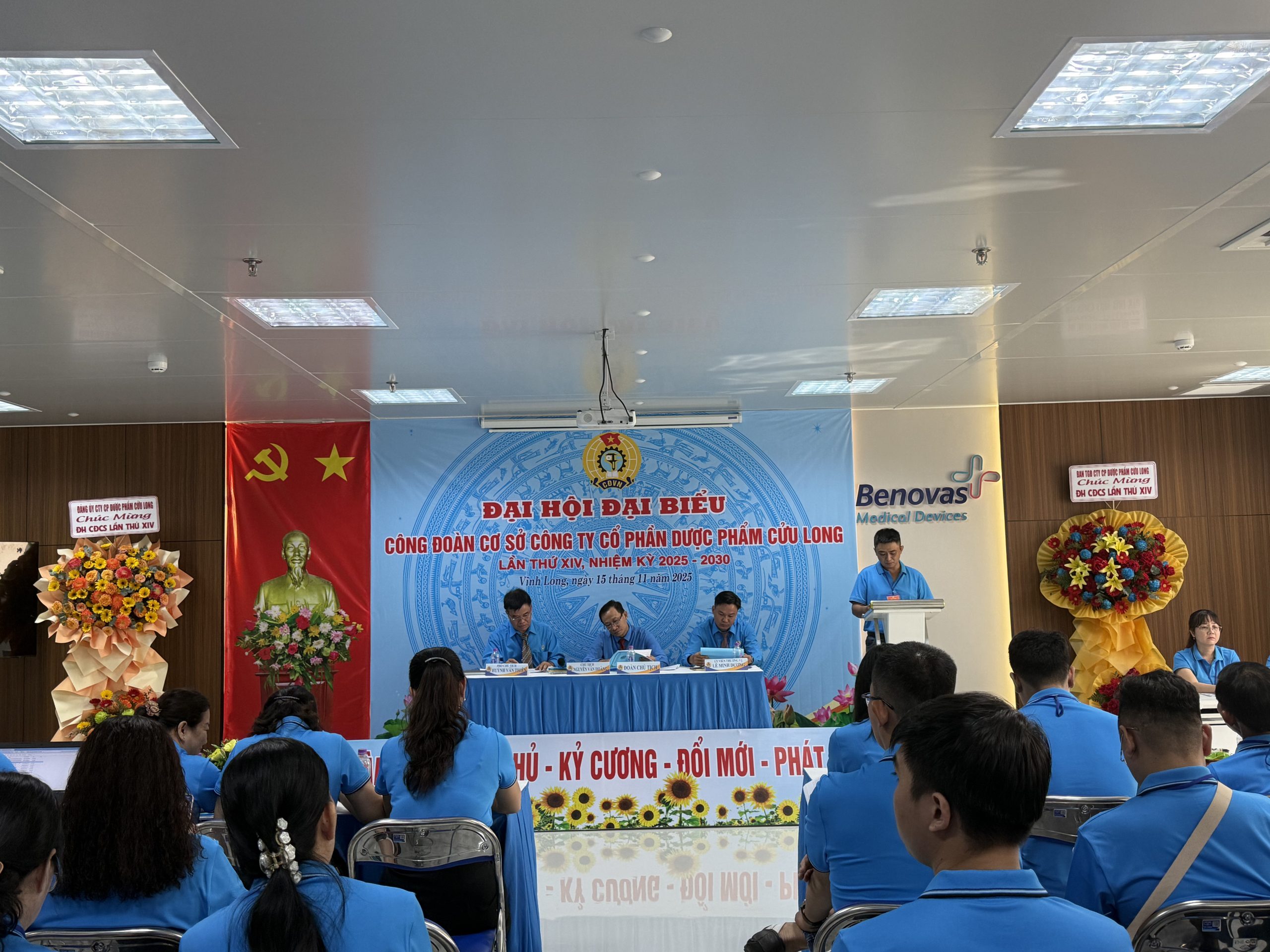 Công đoàn Dược Cửu Long bước vào nhiệm kỳ 2025–2030 với quyết tâm đổi mới và phát triển